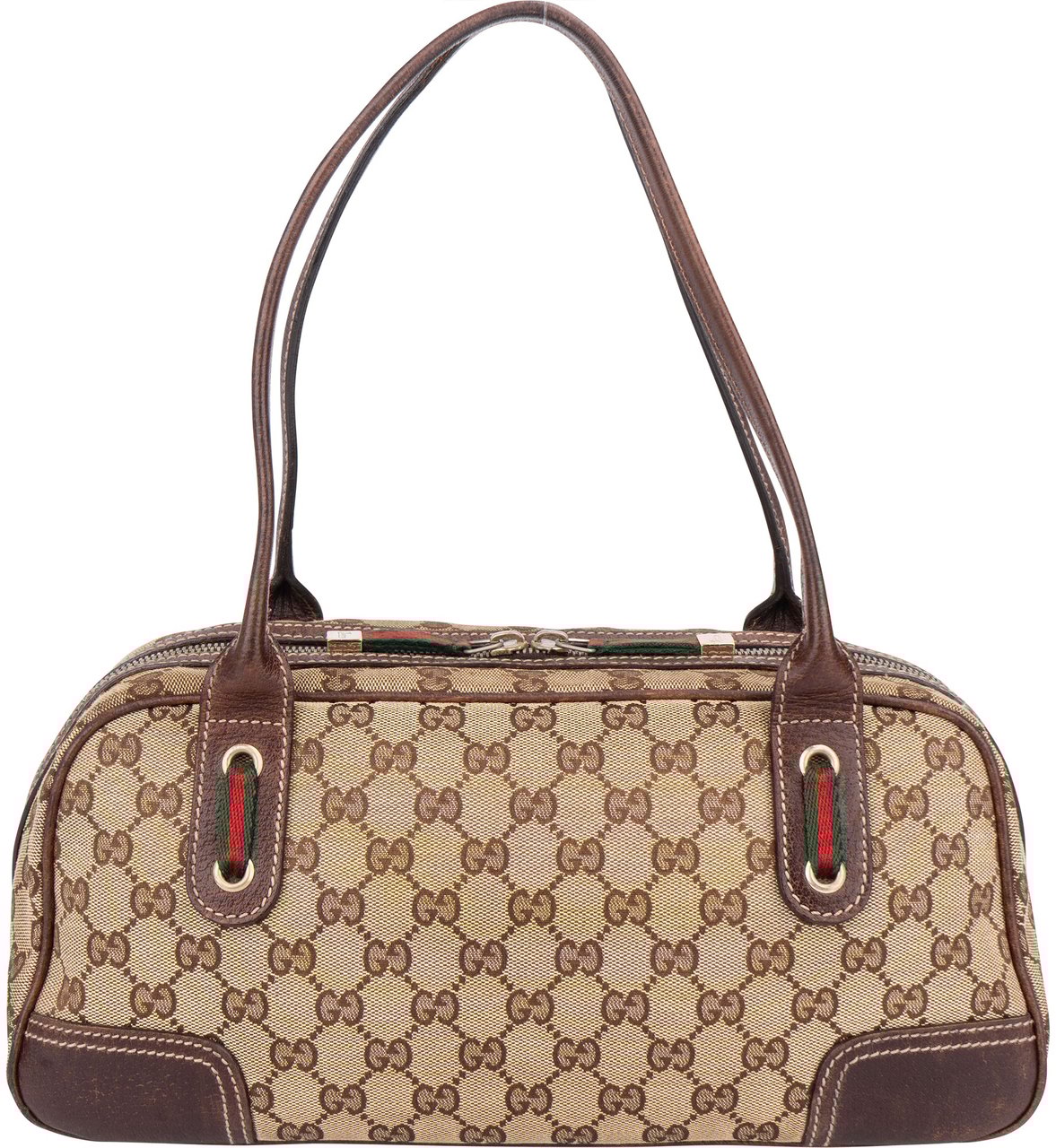 Gucci Gucci GG Monogram Princy Handbg Bruin