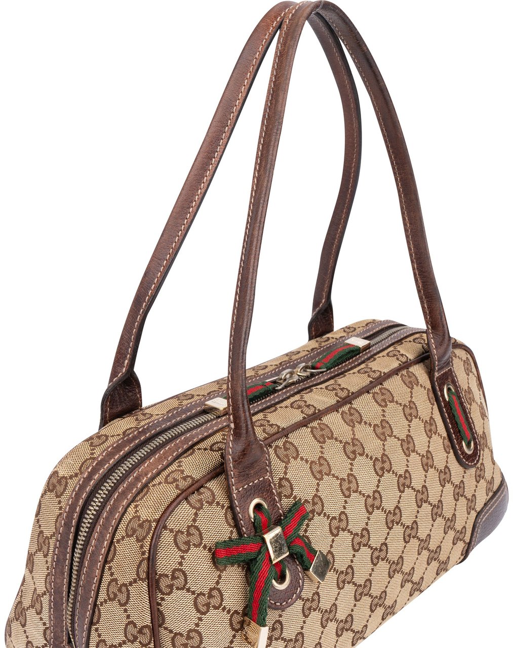 Gucci Gucci GG Monogram Princy Handbg Bruin