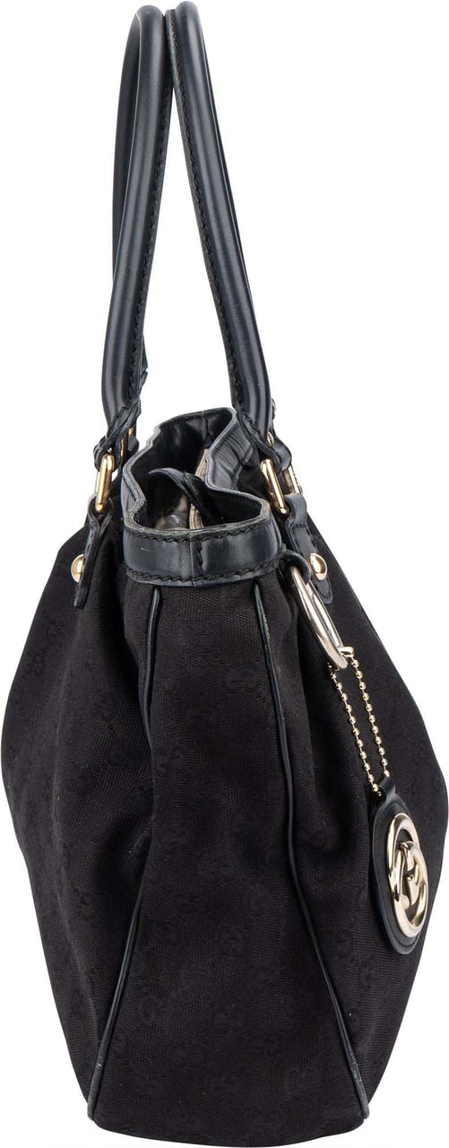 Gucci GG Monogram Sukey Handbag Zwart