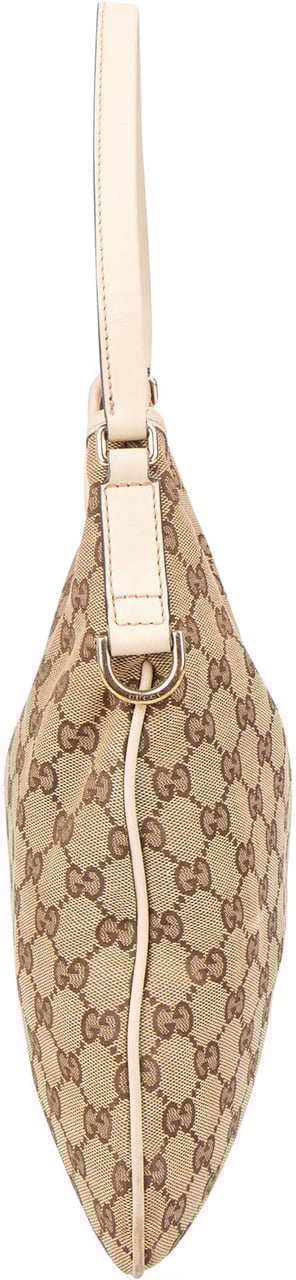 Gucci Gucci GG Monogram Britt Handbag Bruin