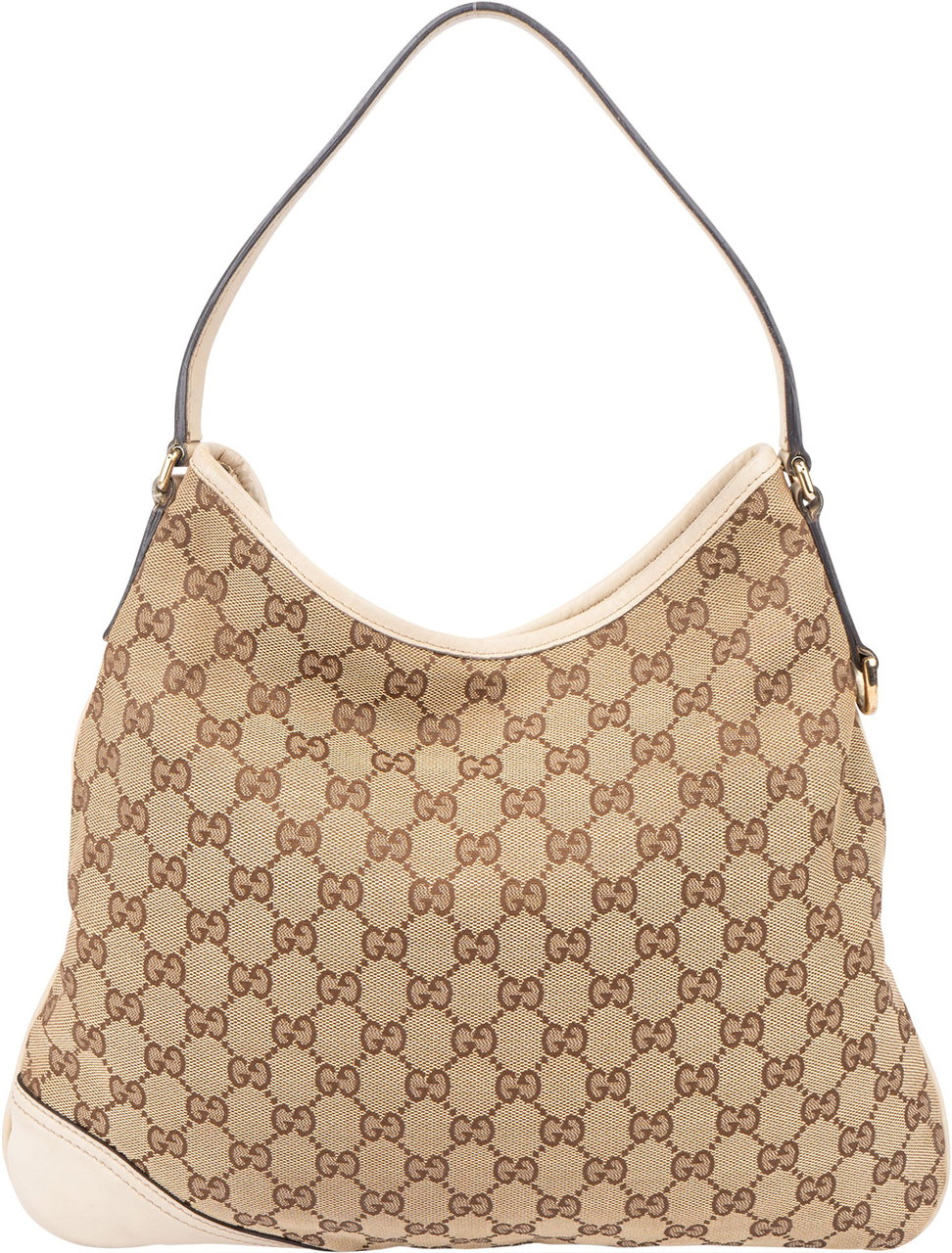 Gucci Gucci GG Monogram Britt Handbag Bruin