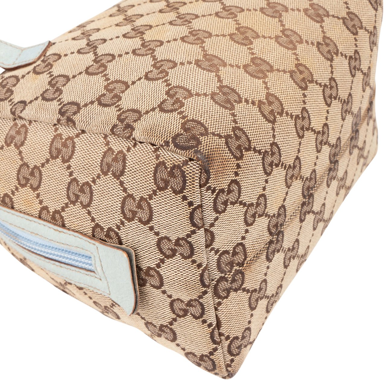 Gucci Gucci GG Monogram Mini Handbag Bruin