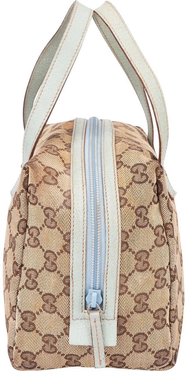 Gucci Gucci GG Monogram Mini Handbag Bruin