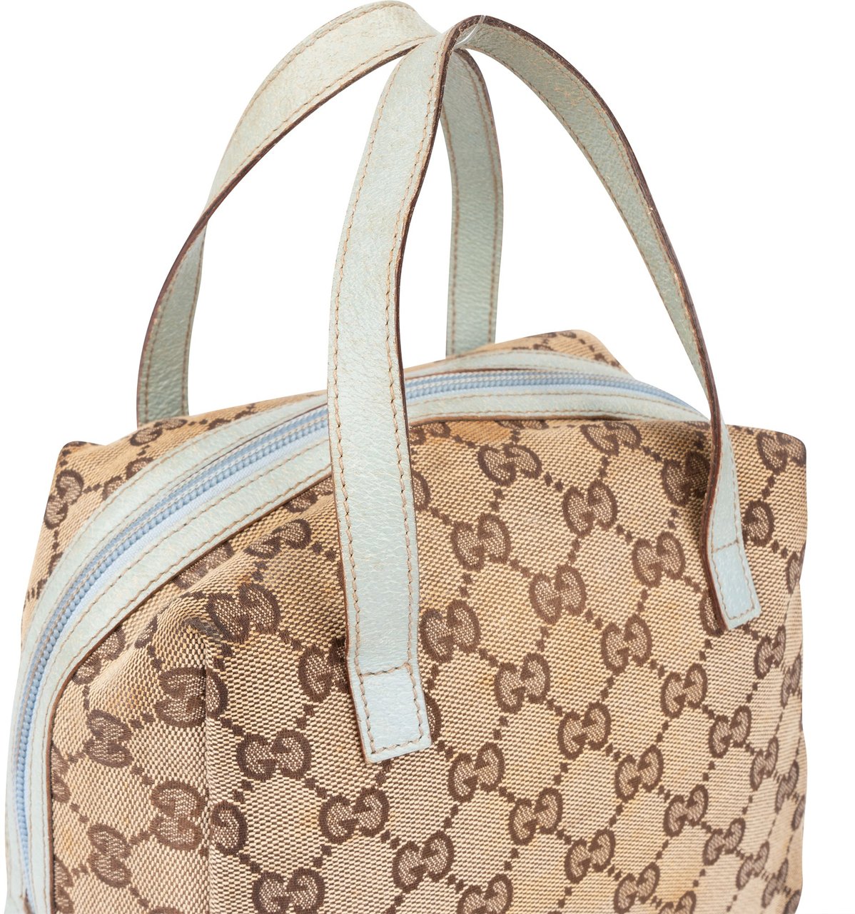 Gucci Gucci GG Monogram Mini Handbag Bruin