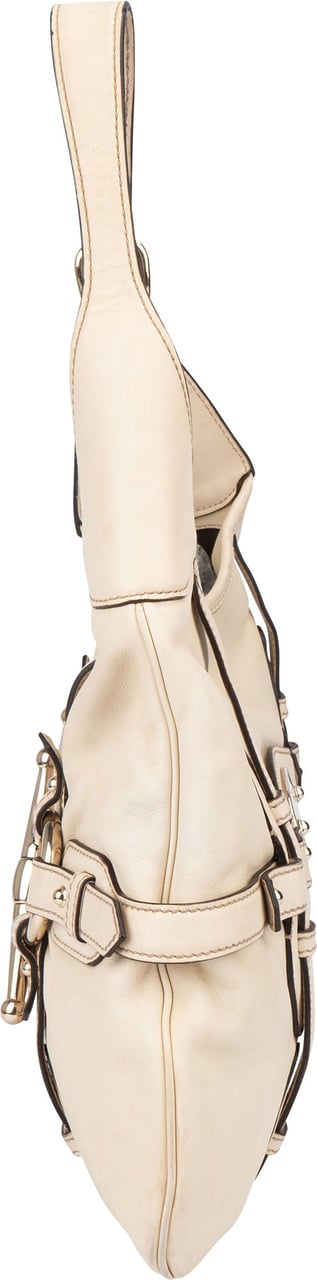 Gucci Gucci White Leather Limited 85th Jackie Handbag Wit