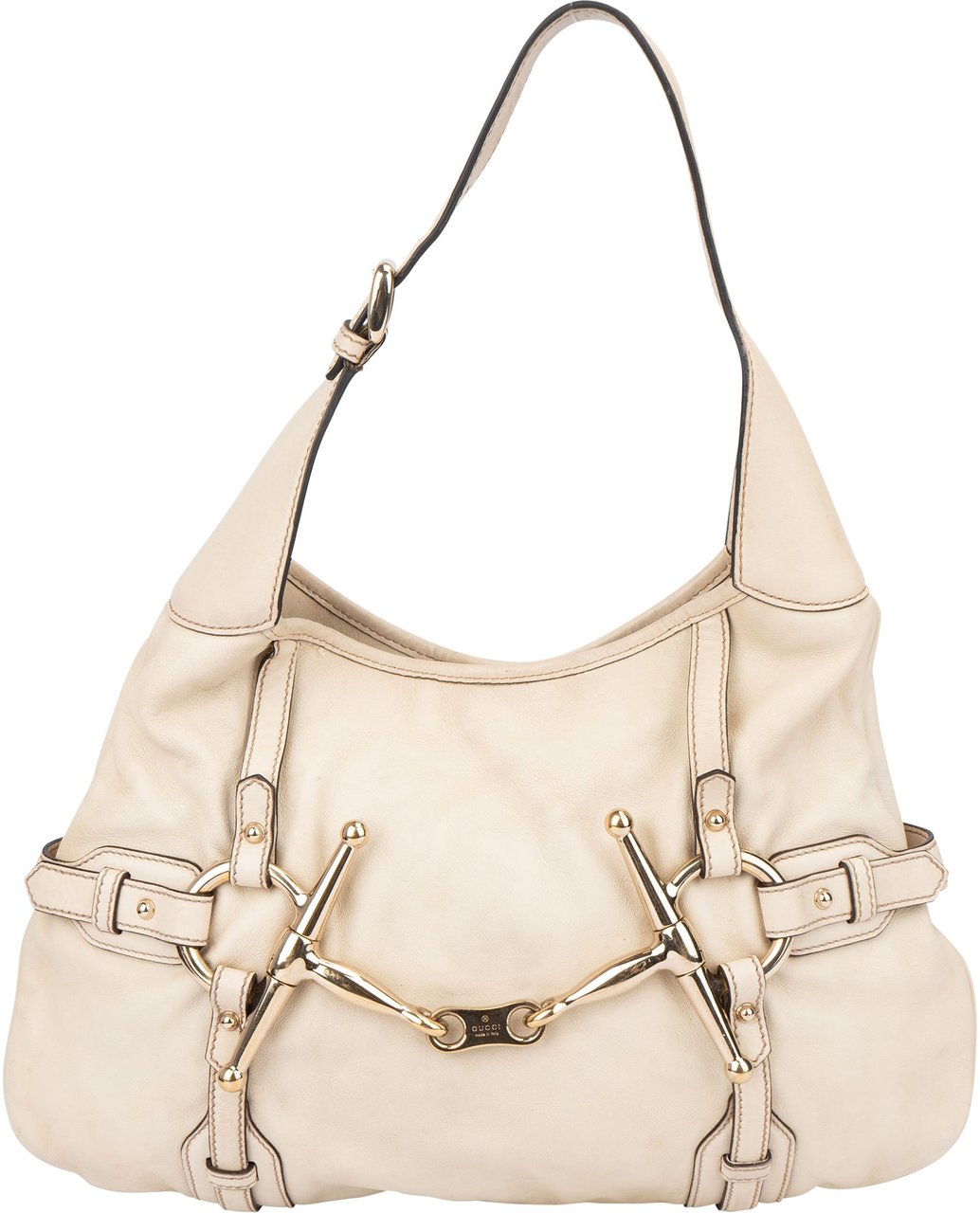 Gucci Gucci White Leather Limited 85th Jackie Handbag Wit