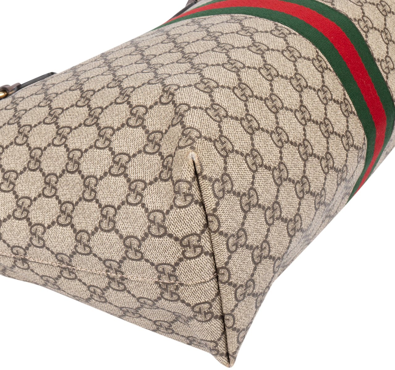 Gucci Gucci Supreme GG Monogram Ophidia Shopper Shoulder Bag Bruin