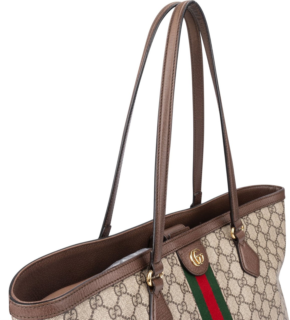 Gucci Gucci Supreme GG Monogram Ophidia Shopper Shoulder Bag Bruin