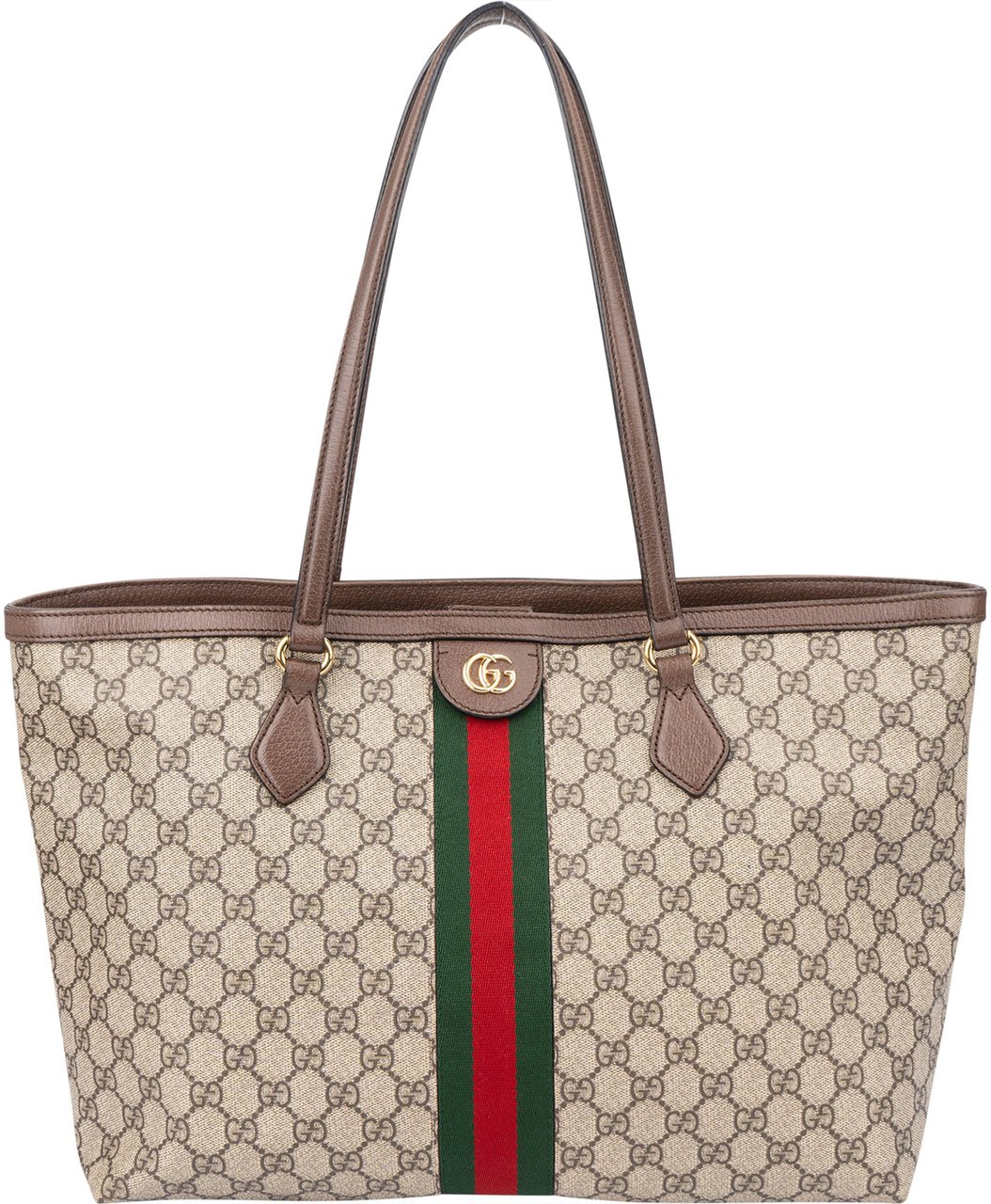 Gucci Gucci Supreme GG Monogram Ophidia Shopper Shoulder Bag Bruin