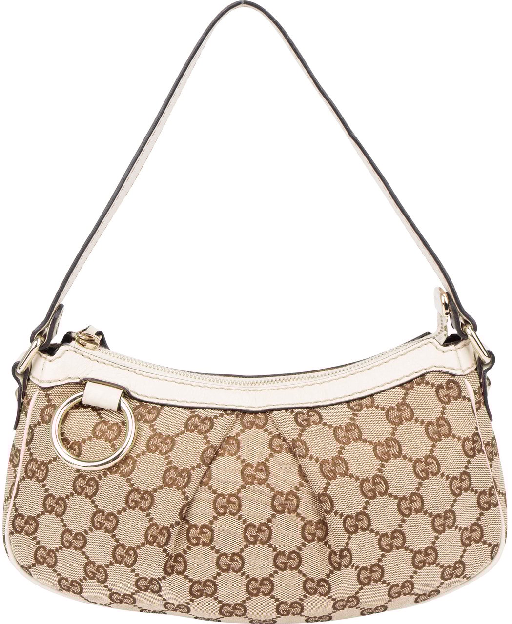 Gucci Gucci GG Monogram Sukey Shoulder Bag Bruin