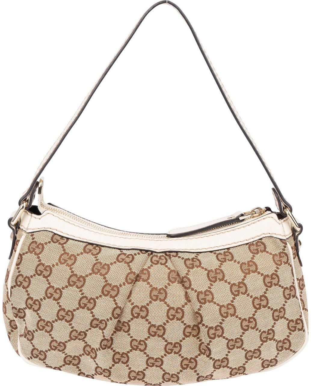 Gucci GG Monogram Sukey Shoulder Bag Bruin