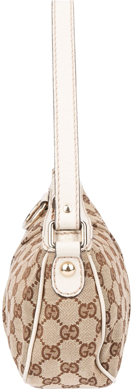Gucci GG Monogram Sukey Shoulder Bag Bruin