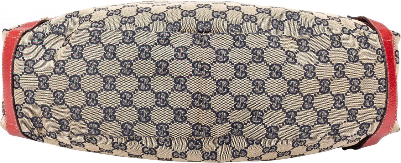 Gucci Gucci GG Monogram Abbey Handbag Donkergrijs