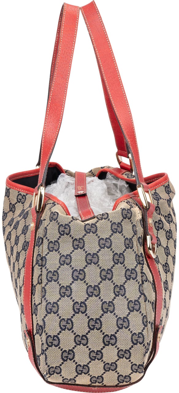 Gucci Gucci GG Monogram Abbey Handbag Donkergrijs