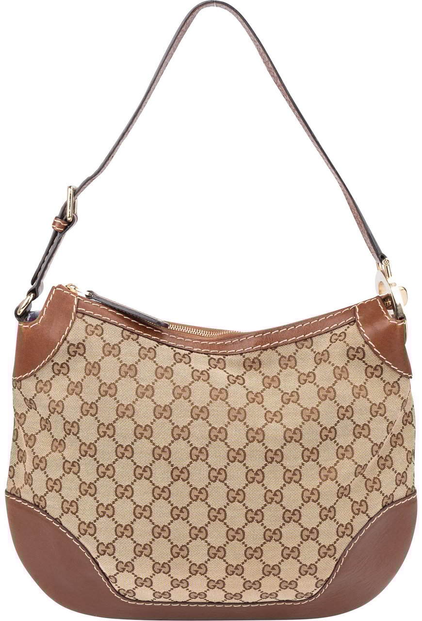 Gucci Gucci GG Monogram Shoulder Bag Bruin