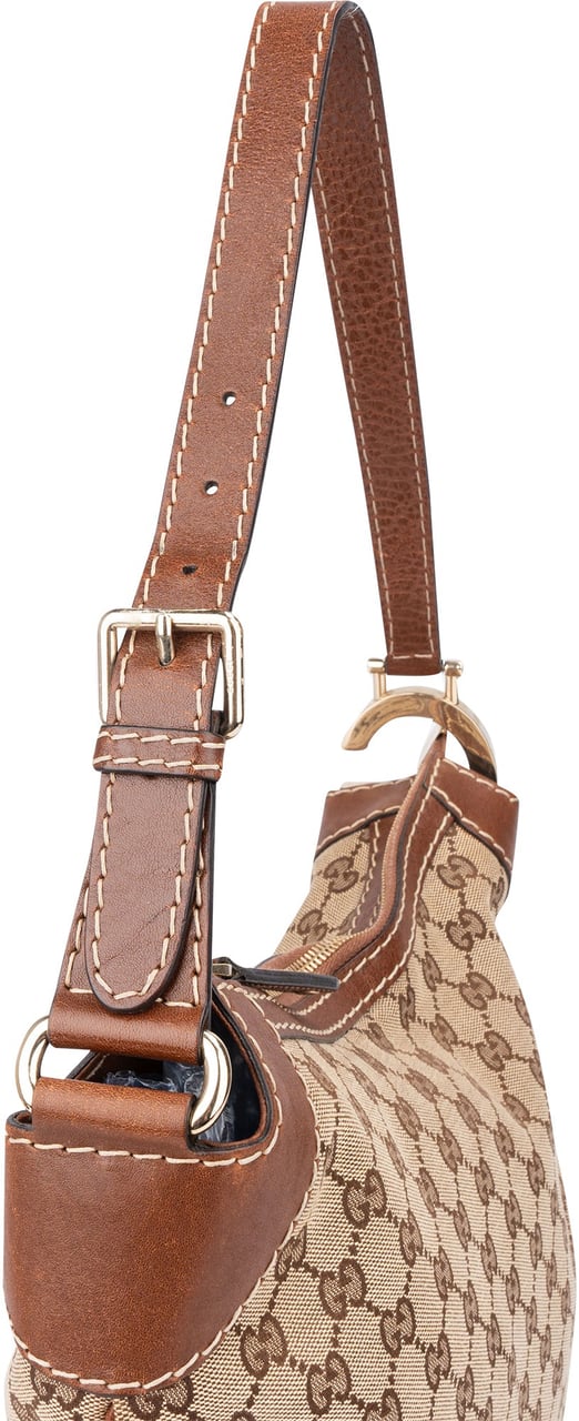 Gucci Gucci GG Monogram Shoulder Bag Bruin