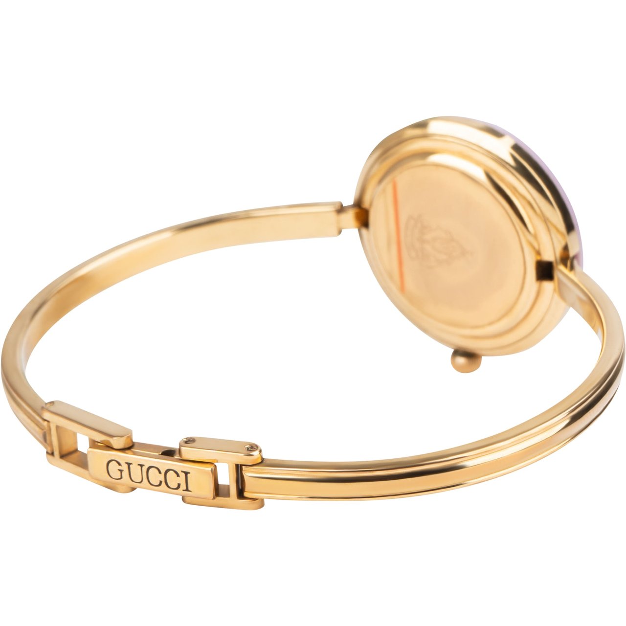 Gucci Gucci Gold Tone Multicolor Bezel Women Watch Goud
