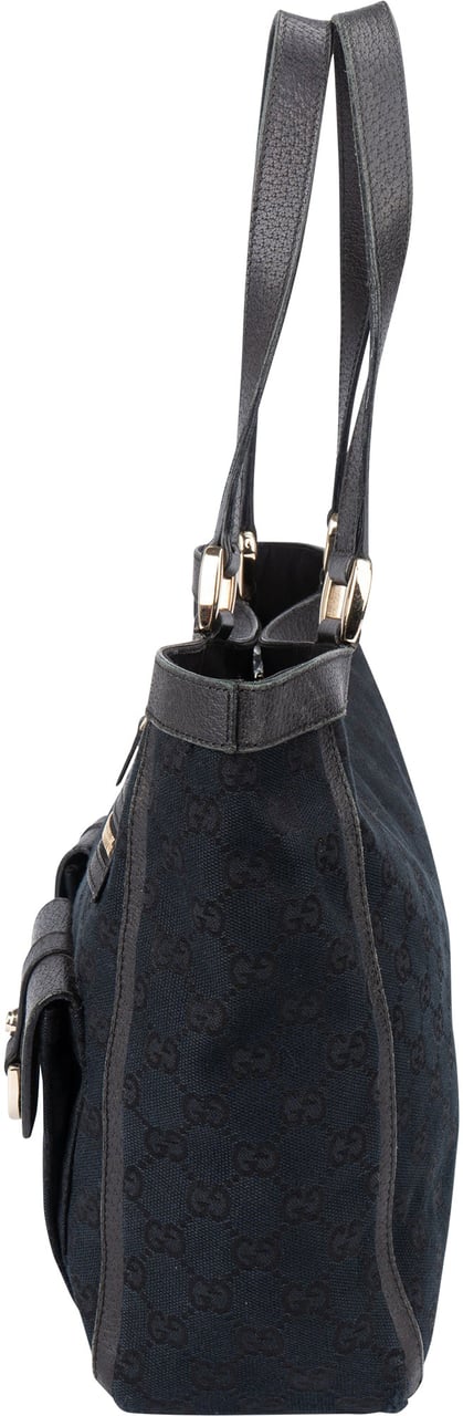Gucci Gucci GG Monogram Abbey Handbag Zwart