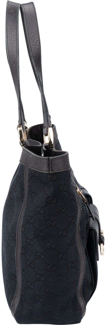 Gucci Gucci GG Monogram Abbey Handbag Zwart