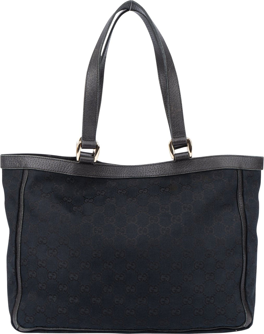 Gucci Gucci GG Monogram Abbey Handbag Zwart
