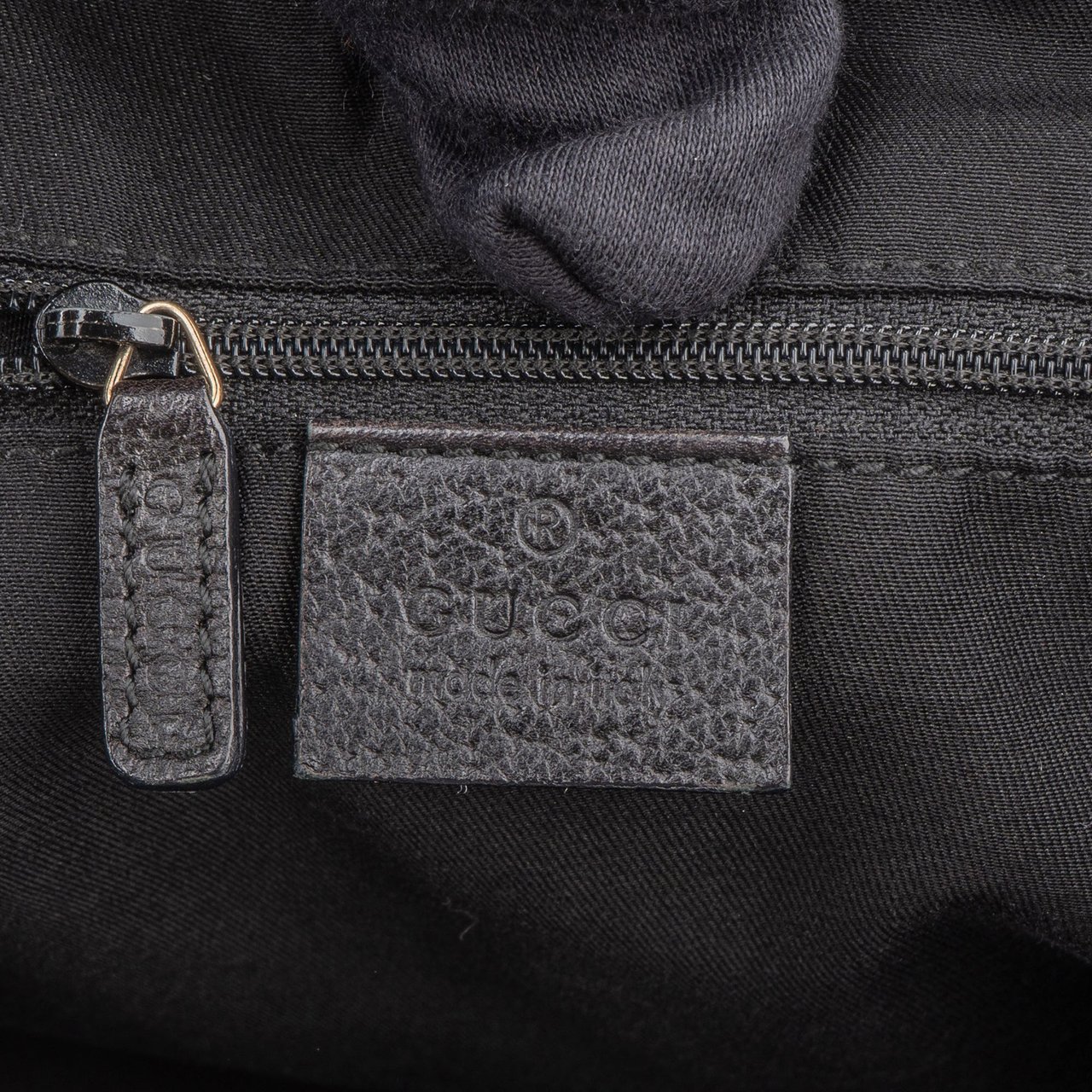Gucci Gucci GG Monogram Abbey Handbag Zwart
