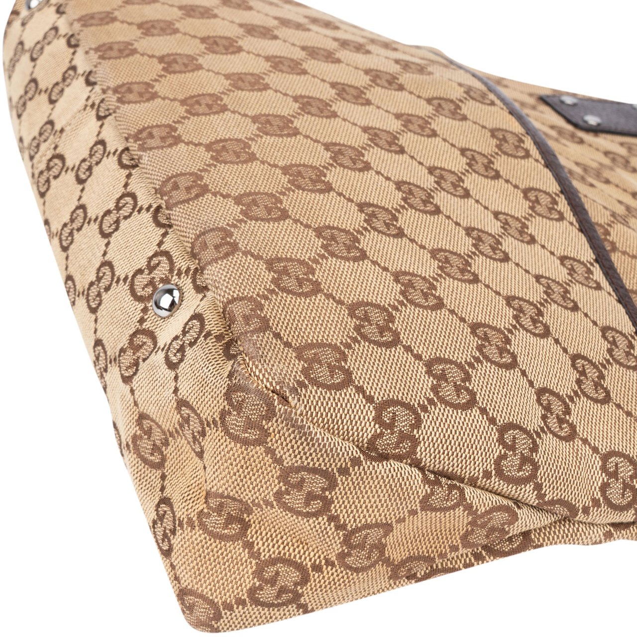 Gucci Gucci GG Monogram Handbag Bruin