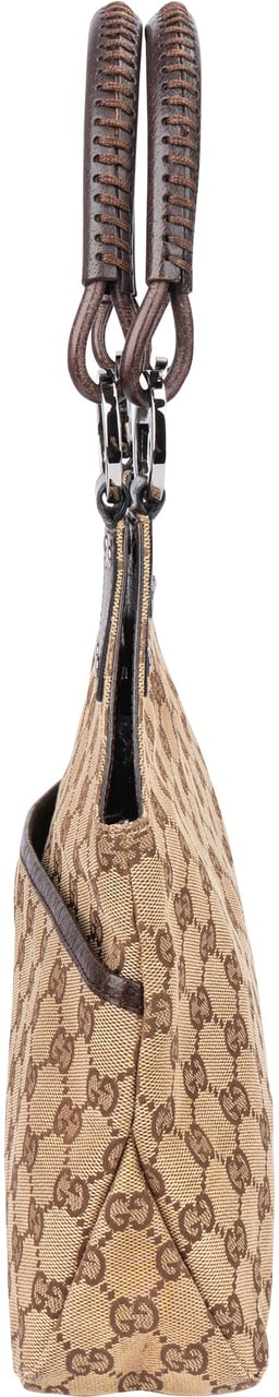 Gucci Gucci GG Monogram Handbag Bruin