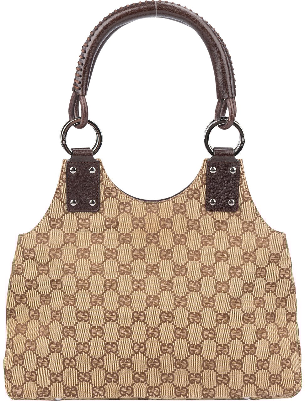 Gucci Gucci GG Monogram Handbag Bruin