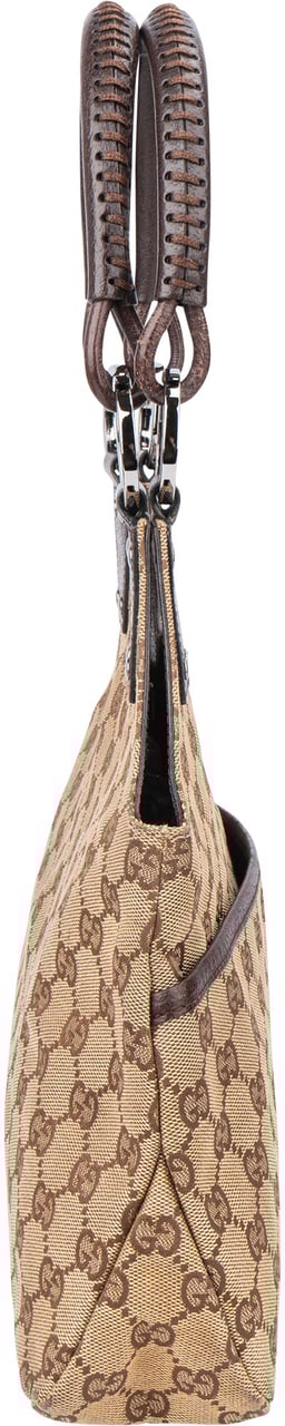 Gucci Gucci GG Monogram Handbag Bruin
