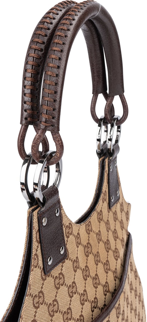 Gucci Gucci GG Monogram Handbag Bruin
