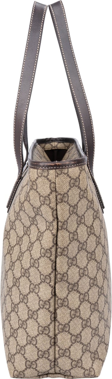 Gucci Gucci GG Supreme Monogram Handbag Bruin