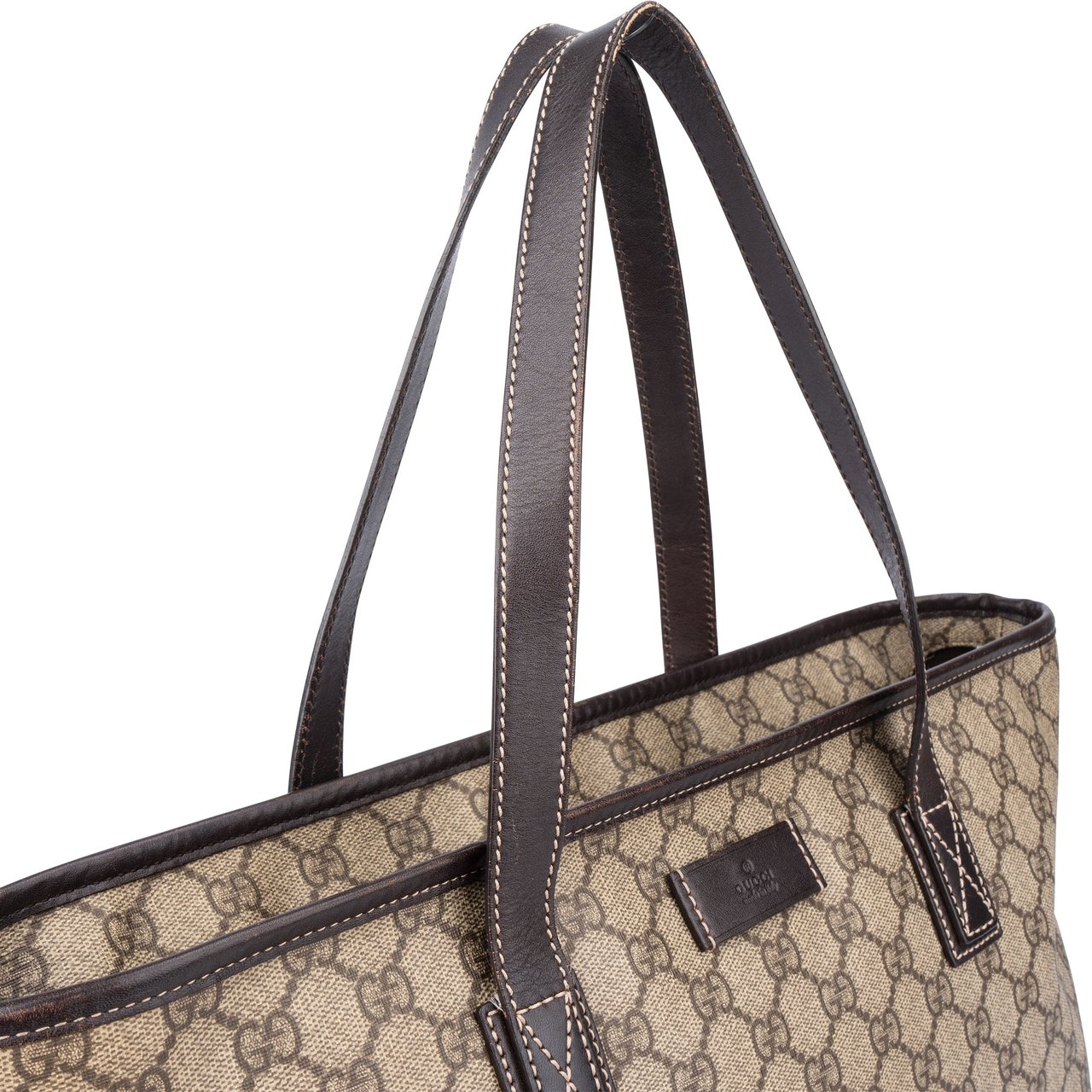 Gucci Gucci GG Supreme Monogram Handbag Bruin