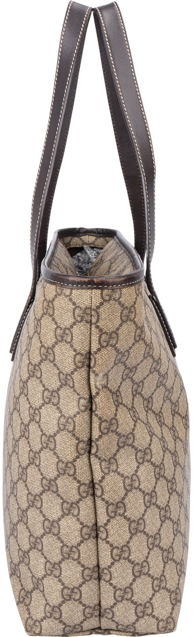 Gucci Gucci GG Supreme Monogram Handbag Bruin