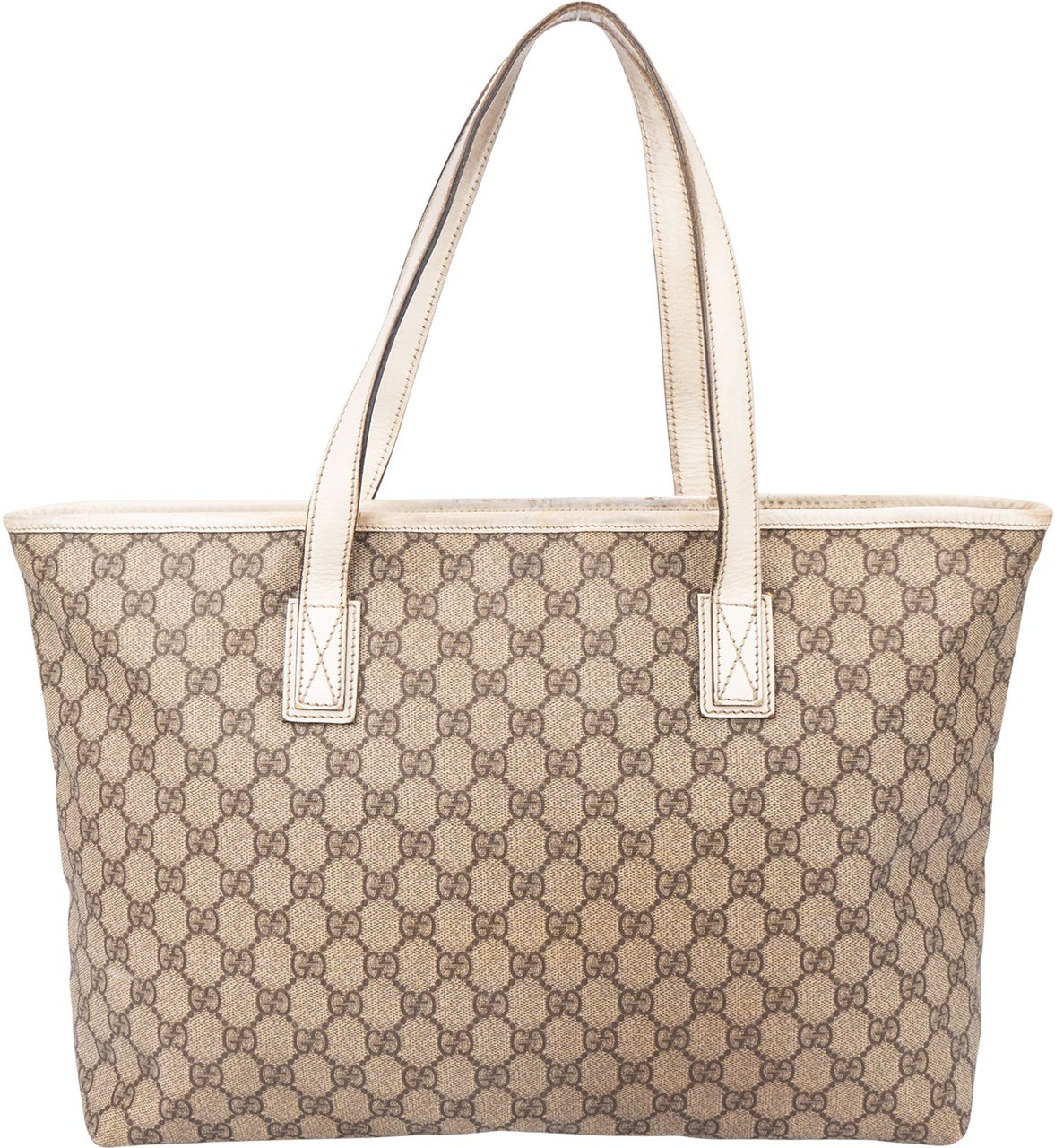 Gucci Gucci GG Supreme Monogram Handbag Bruin