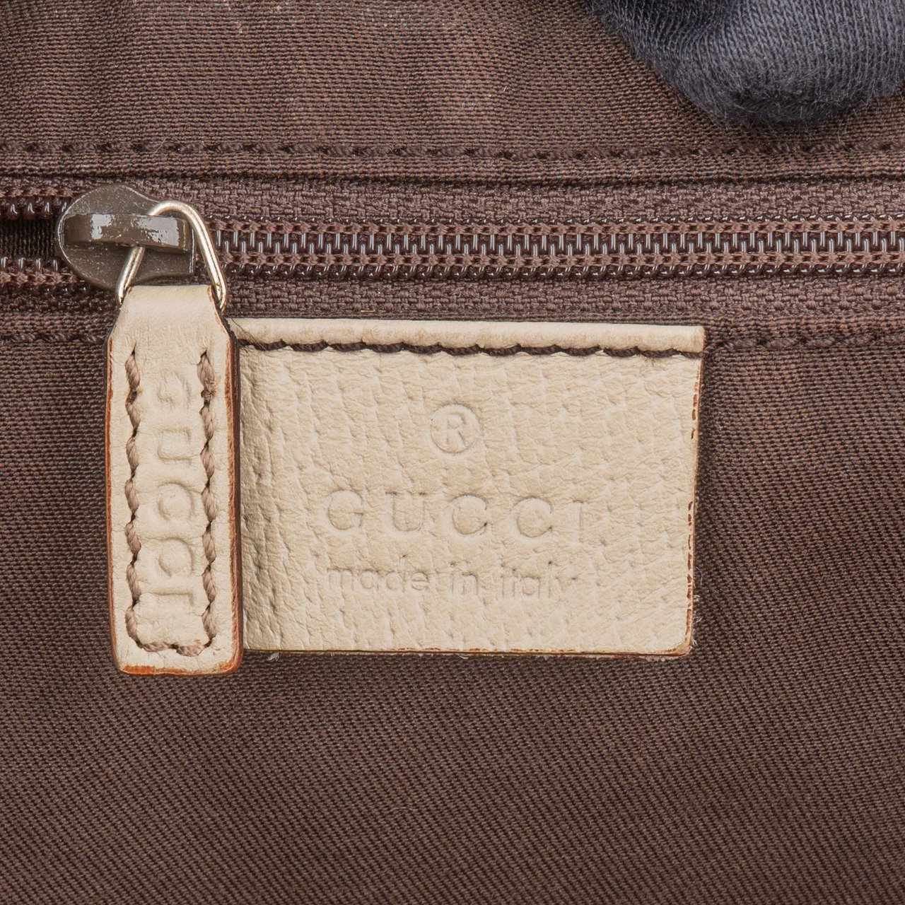 Gucci GG Monogram Abbey Handbag Bruin