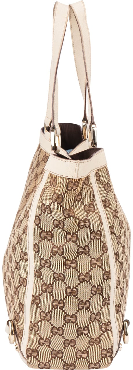 Gucci GG Monogram Abbey Handbag Bruin