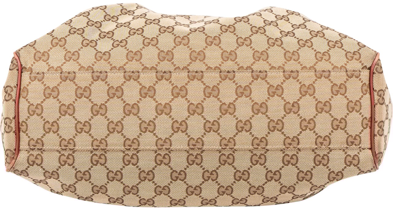 Gucci Gucci GG Monogram Sukey Handbag Bruin