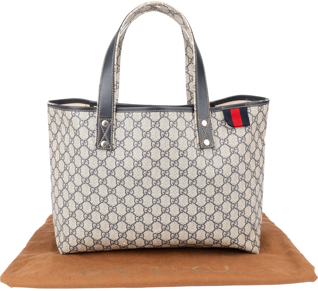 Gucci Gucci Canvas GG Monogram Sherry Line Handbag Divers