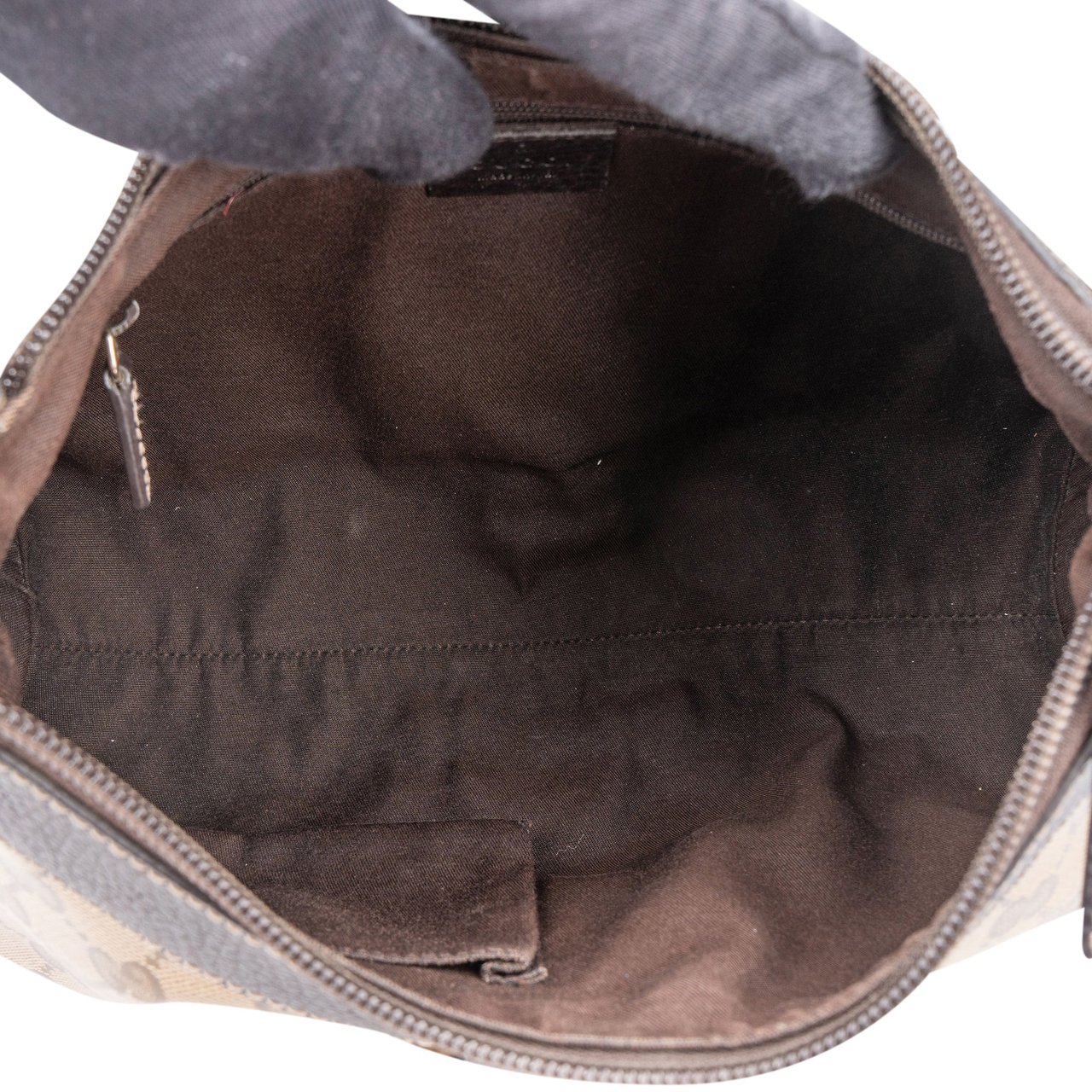 Gucci GG Canvas Monogram Abbey Handbag Bruin
