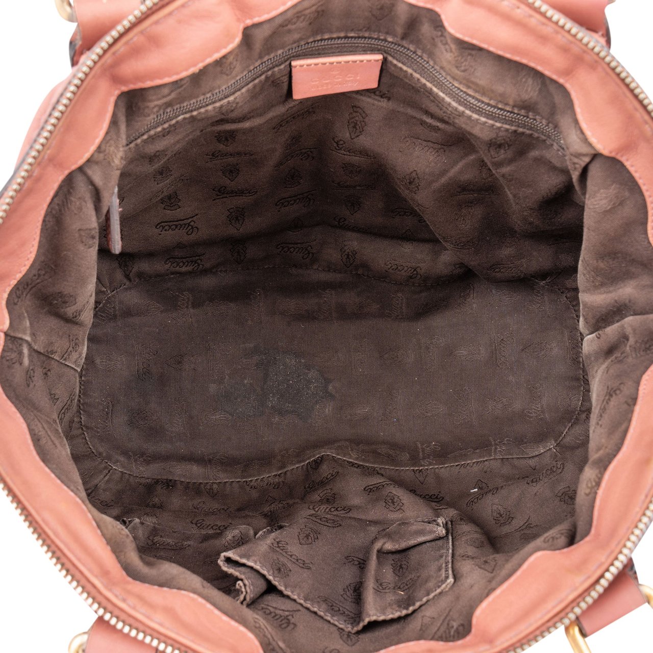 Gucci Gucci Leather GG Monogram Sukey Handbag Rood