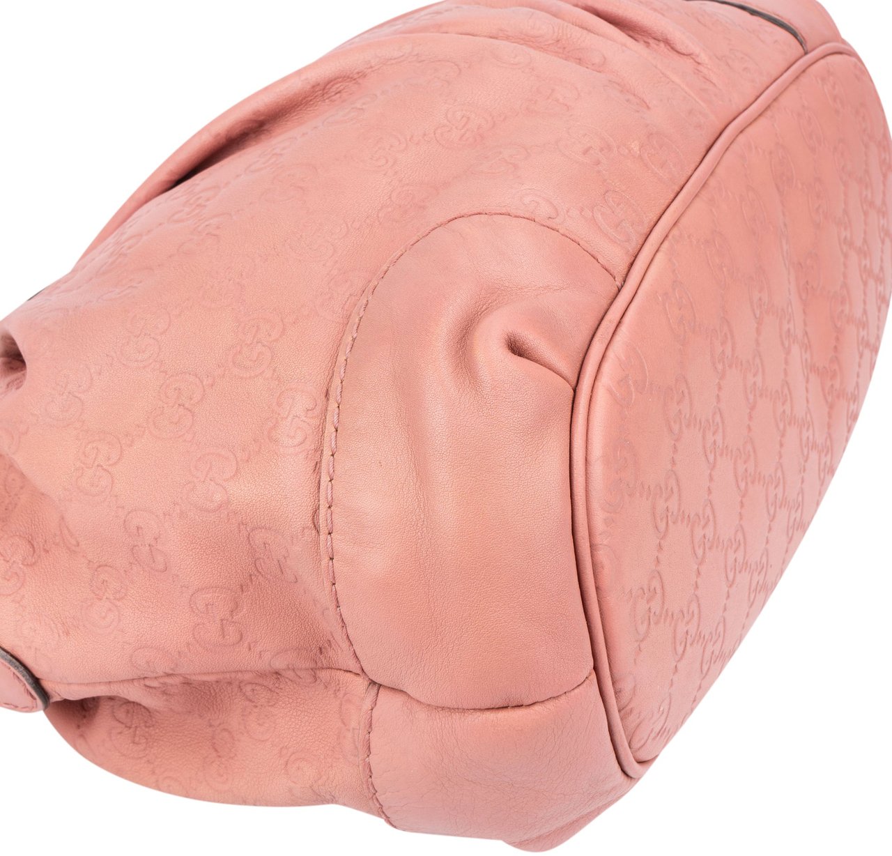 Gucci Gucci Leather GG Monogram Sukey Handbag Rood