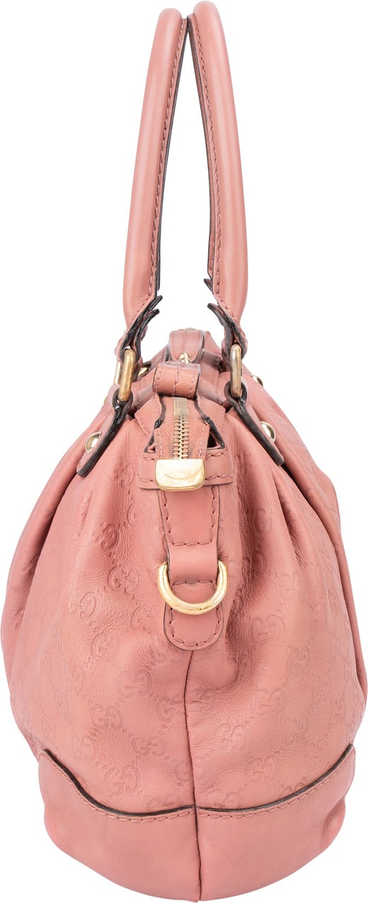 Gucci Gucci Leather GG Monogram Sukey Handbag Rood