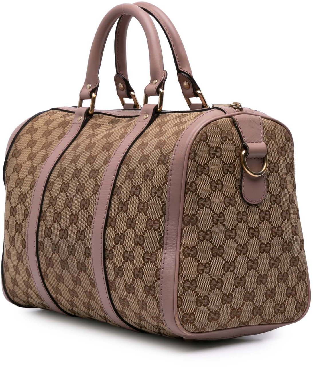 Gucci Medium GG Canvas Joy Boston Bag Bruin