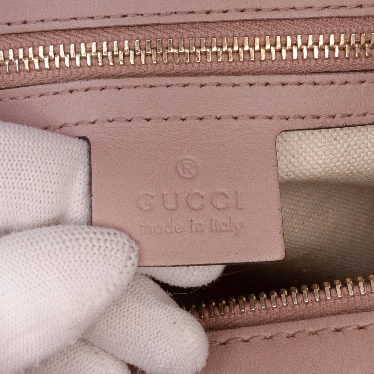 Gucci Medium GG Canvas Joy Boston Bag Bruin