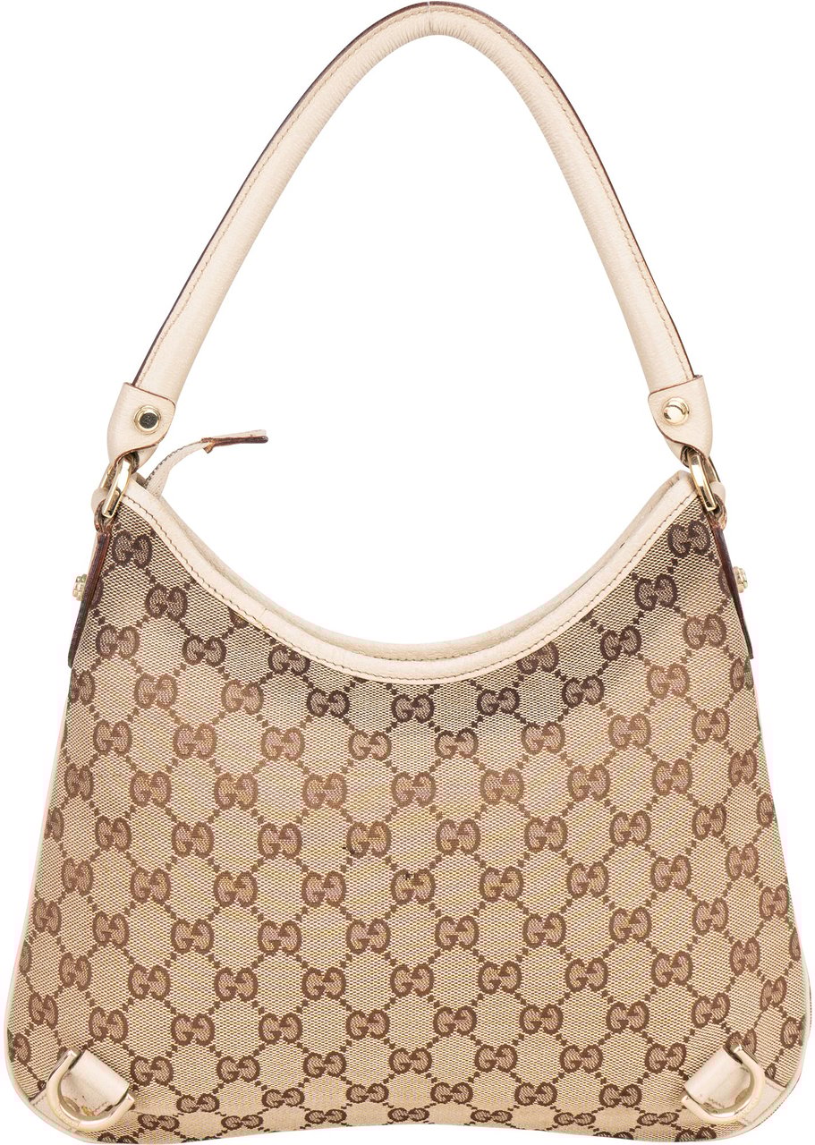 Gucci Gucci GG Monogram Abbey Handbag Bruin