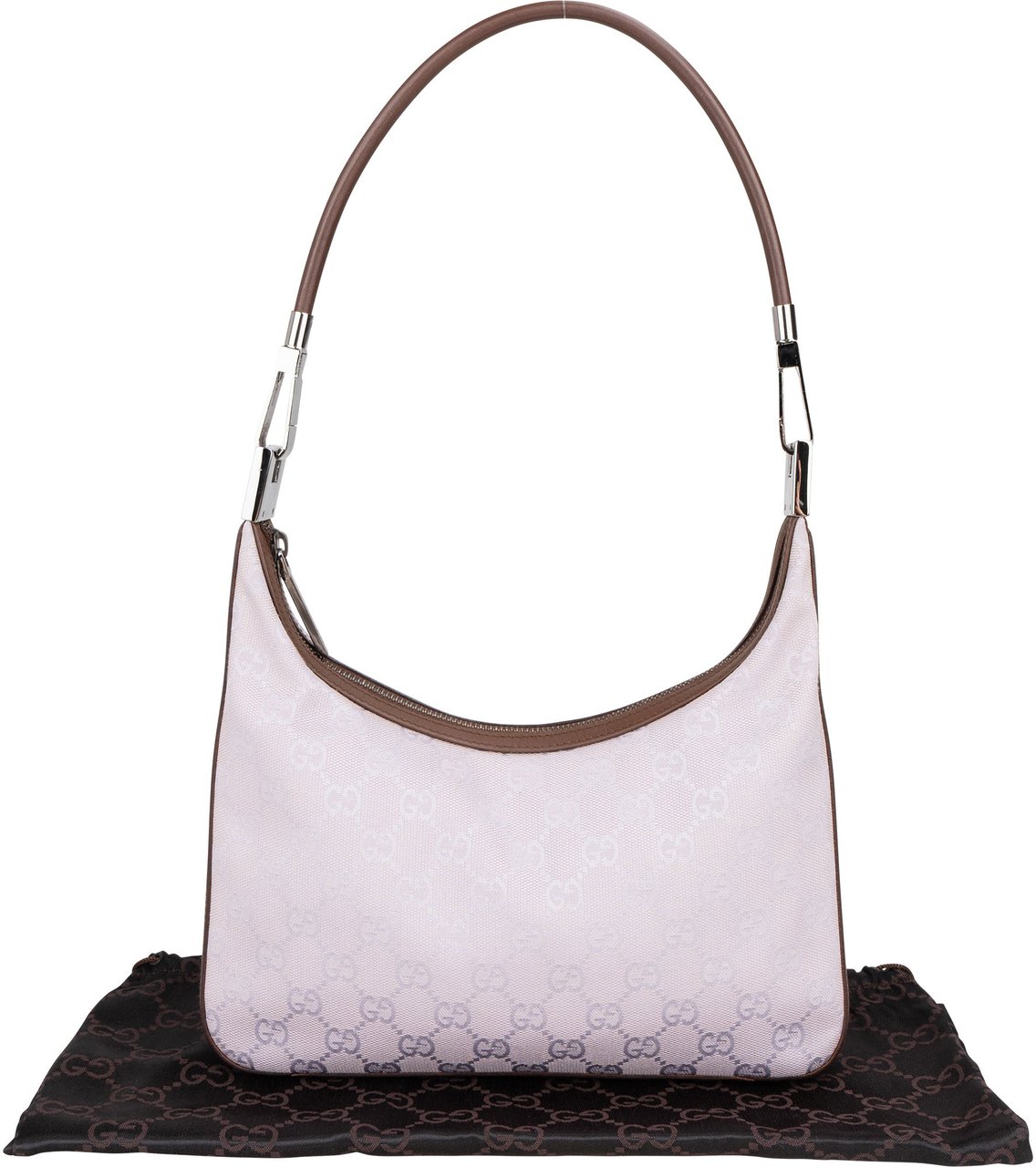 Gucci Gucci Lilac GG Monogram Shoulder Bag Paars