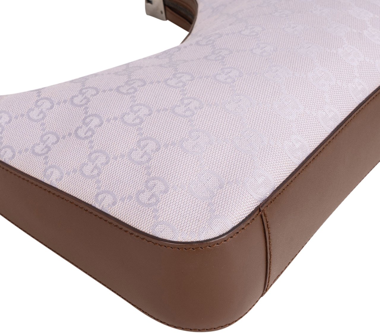Gucci Lilac GG Monogram Shoulder Bag Paars