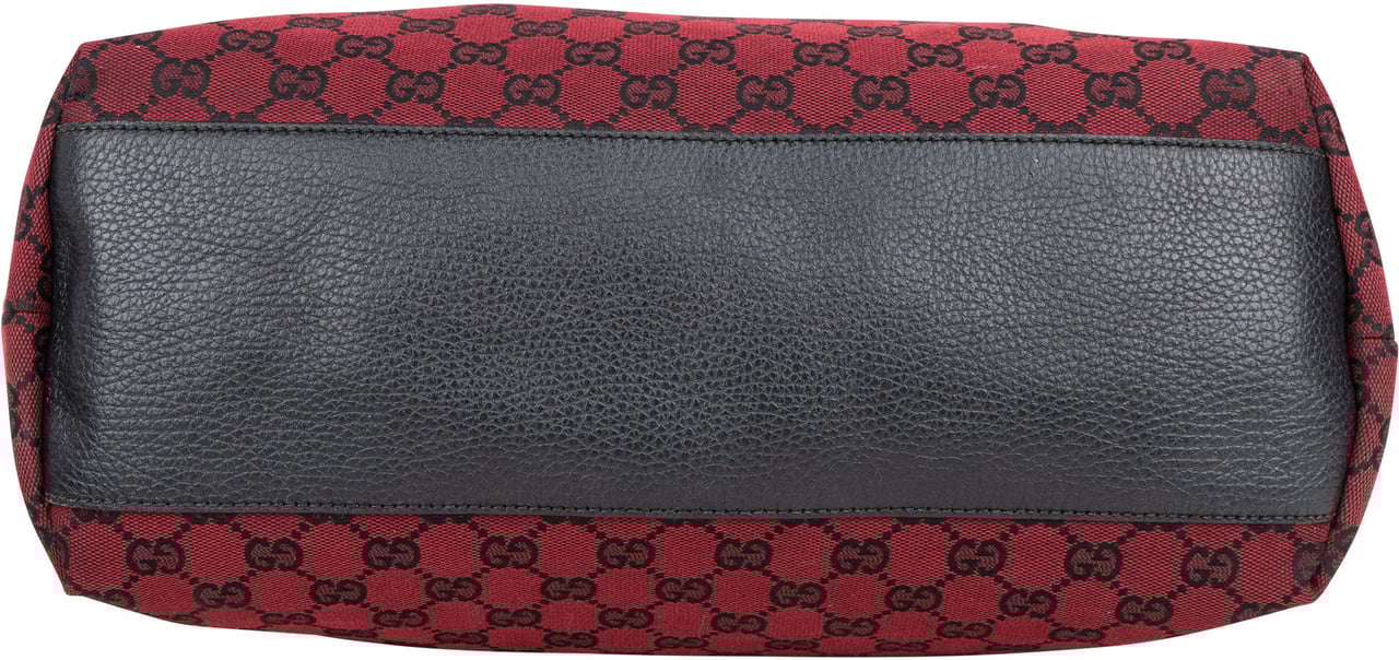 Gucci Gucci GG Monogram Handbag Rood