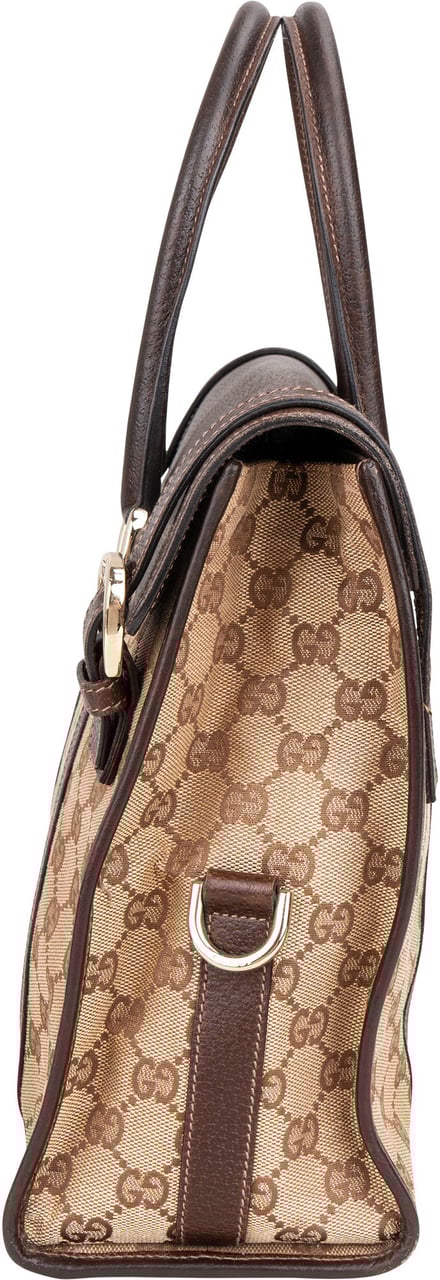 Gucci Gucci GG Monogram Business Handbag Bruin