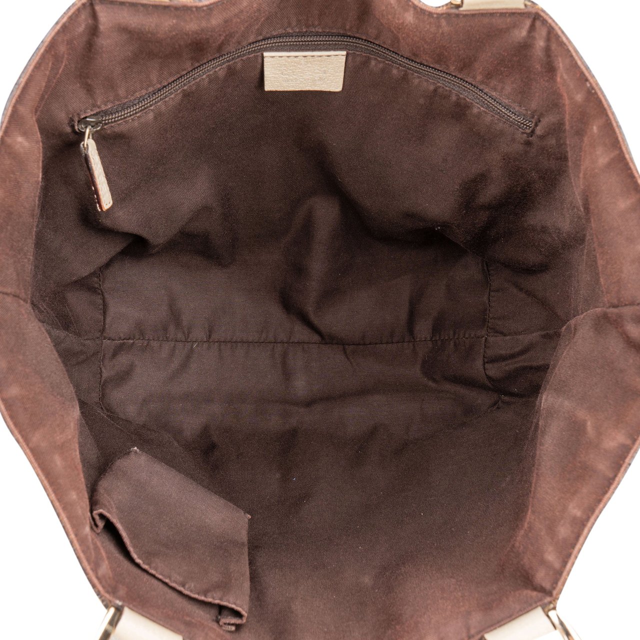 Gucci Gucci GG Monogram Abbey Handbag Bruin